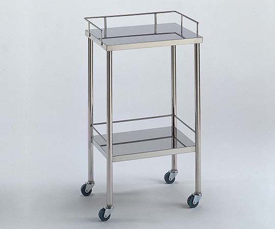 ステンレスワゴン 機械卓子S (3方枠付) 2段画像