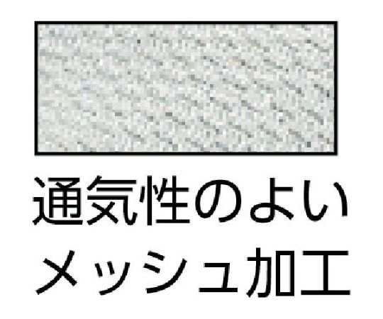 PU薄手手袋エンボス加工　グレー　LL 滑らかな表面とエンボス加工が施された手袋が整然と並んでいる様子
