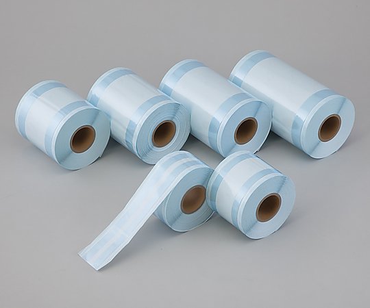 滅菌バッグ(ヒダ付・ガゼットロールタイプ) 150mm×50mm×100m