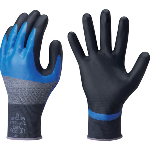 ﾆﾄﾘﾙ背抜き手袋 NO376R ﾎｰﾙﾄﾞ ｵｲﾙ&ﾅｯｸﾙ M 1双画像