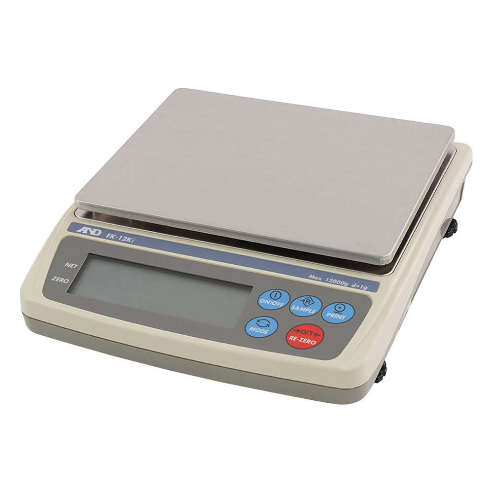 コンパクト電子天びん EK-iシリーズ ひょう量:12kg 最小表示:1g画像