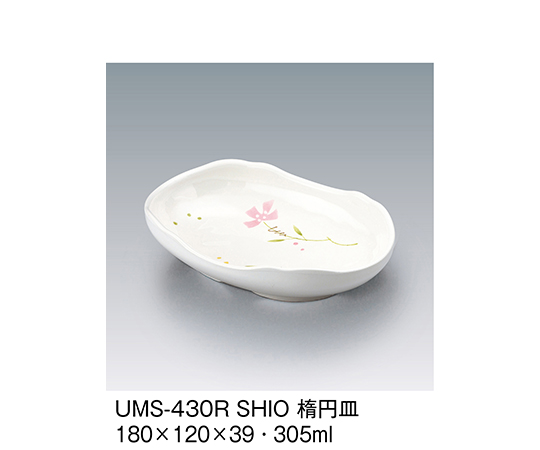楕円皿　しおり