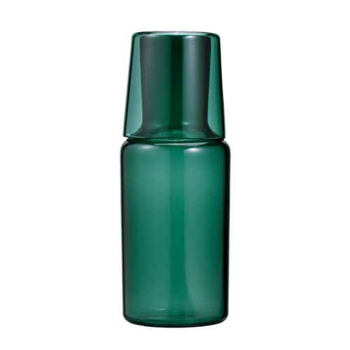 カラフェ 600ml ナイトカラフェ HARIO COLORS 耐熱ガラス グリーン画像