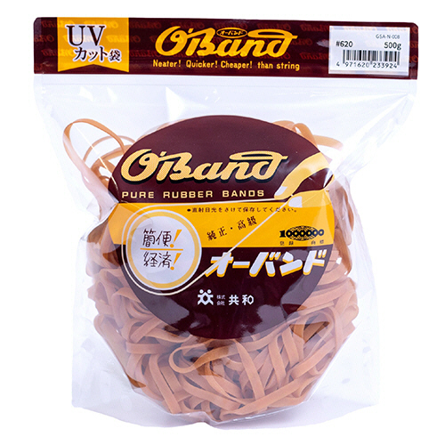 ｵｰﾊﾞﾝﾄﾞ #620 内径152mm 500g入 透明袋 1袋画像