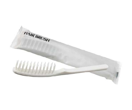 ストレートヘアブラシ ホワイト（マット袋入） 200個入画像