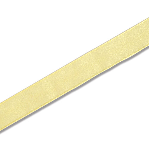 HEIKO Fオーガンジーリボン 24mm幅×30m巻 黄色