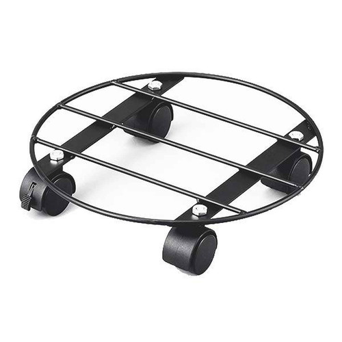 プランタースタンド フラワー スタンド 円型 キャスター付き ココハル ポットプラントトローリー 小 鉢のせ台 鉢台 ガーデンスタンド ガーデニング用品画像