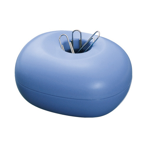 クリップケース　ゼムクリップ５０ｇ付き　ブルー画像