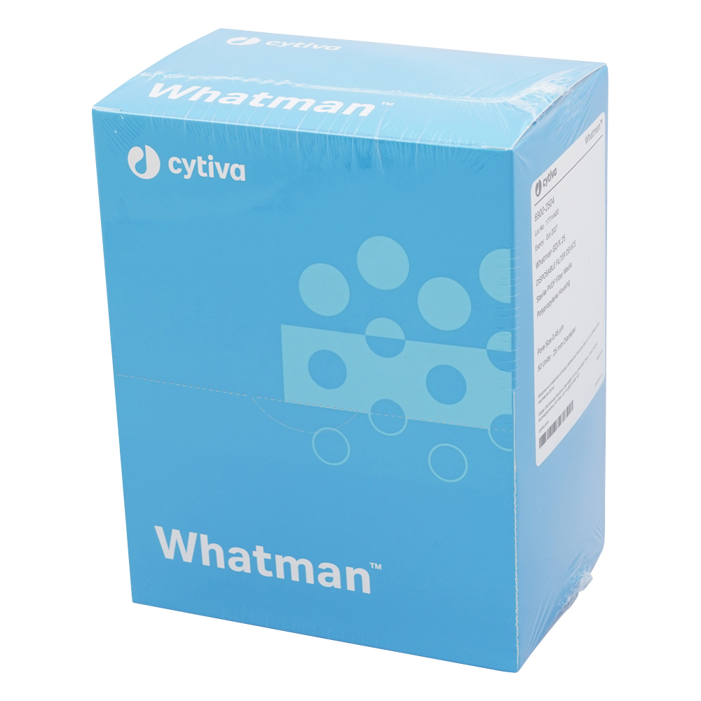 GD/X シリンジフィルター PVDF φ25mm・0.45μm 1箱（50個入）画像