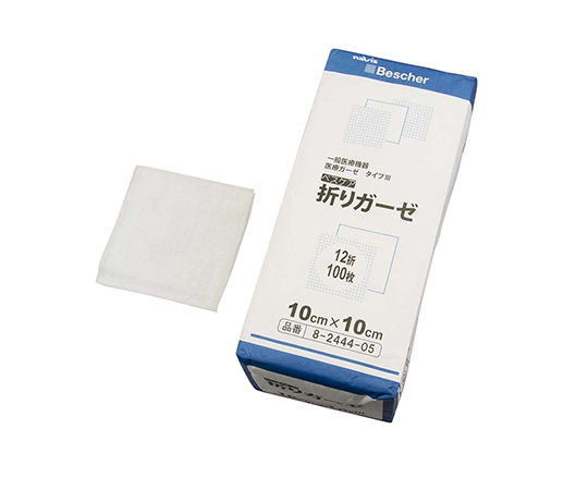 ベスケア　折りガーゼ　100×100mm　100枚入画像