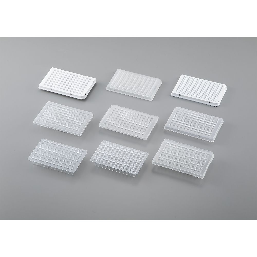 リアルタイムPCR用プレート ABI/Bio-Rad社製品向け ナチュラル 1箱（10枚×5袋入）