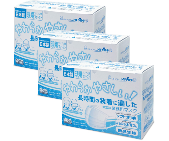 業務用2層マスク　100枚×30箱入　白
