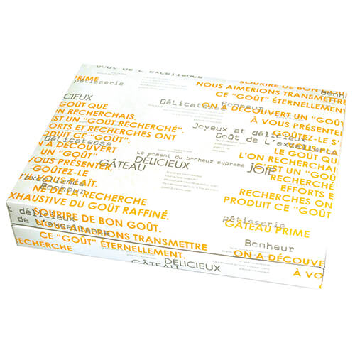 ギフトＢＯＸ　メランジェ　特大　オレンジ画像