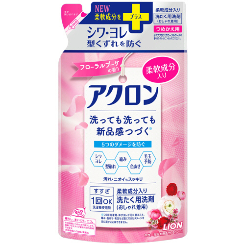 ｱｸﾛﾝ ﾌﾛｰﾗﾙﾌﾞｰｹの香り つめかえ用 380mL 1ﾊﾟｯｸ画像