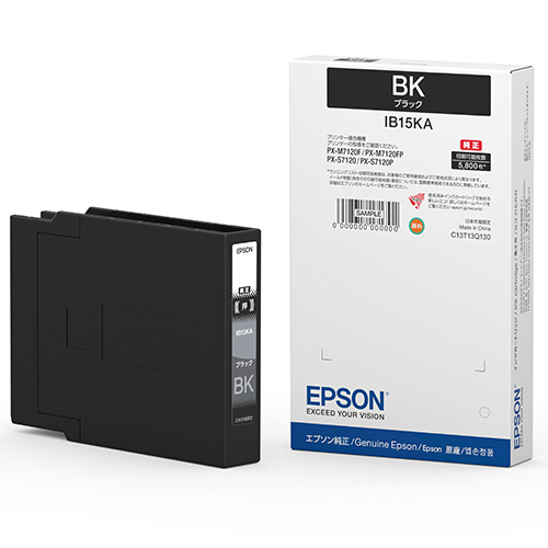 ｲﾝｸｶｰﾄﾘｯｼﾞ ﾌﾞﾗｯｸ Mｻｲｽﾞ IB15KA 1個画像