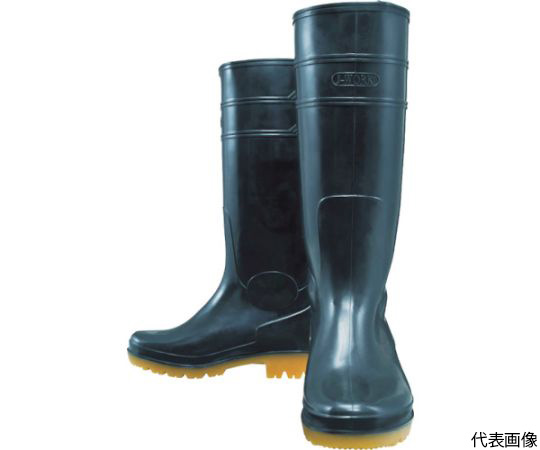 耐油長靴ロングタイプ　黒　25.0画像