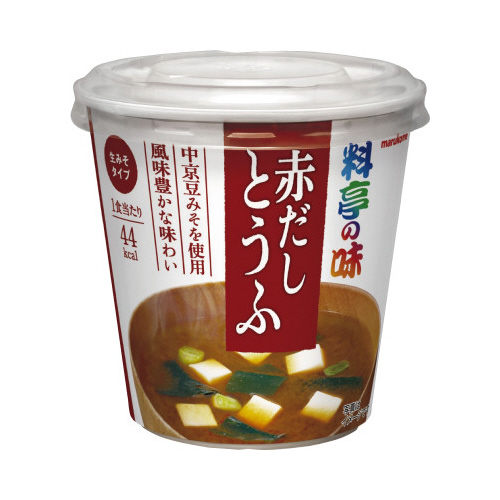 カップ料亭の味　赤だしとうふ　６食入画像