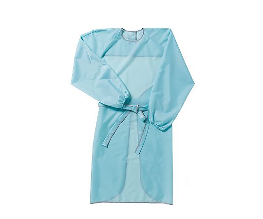 洗える防護ガウン　ミントグリーン　L-LL画像