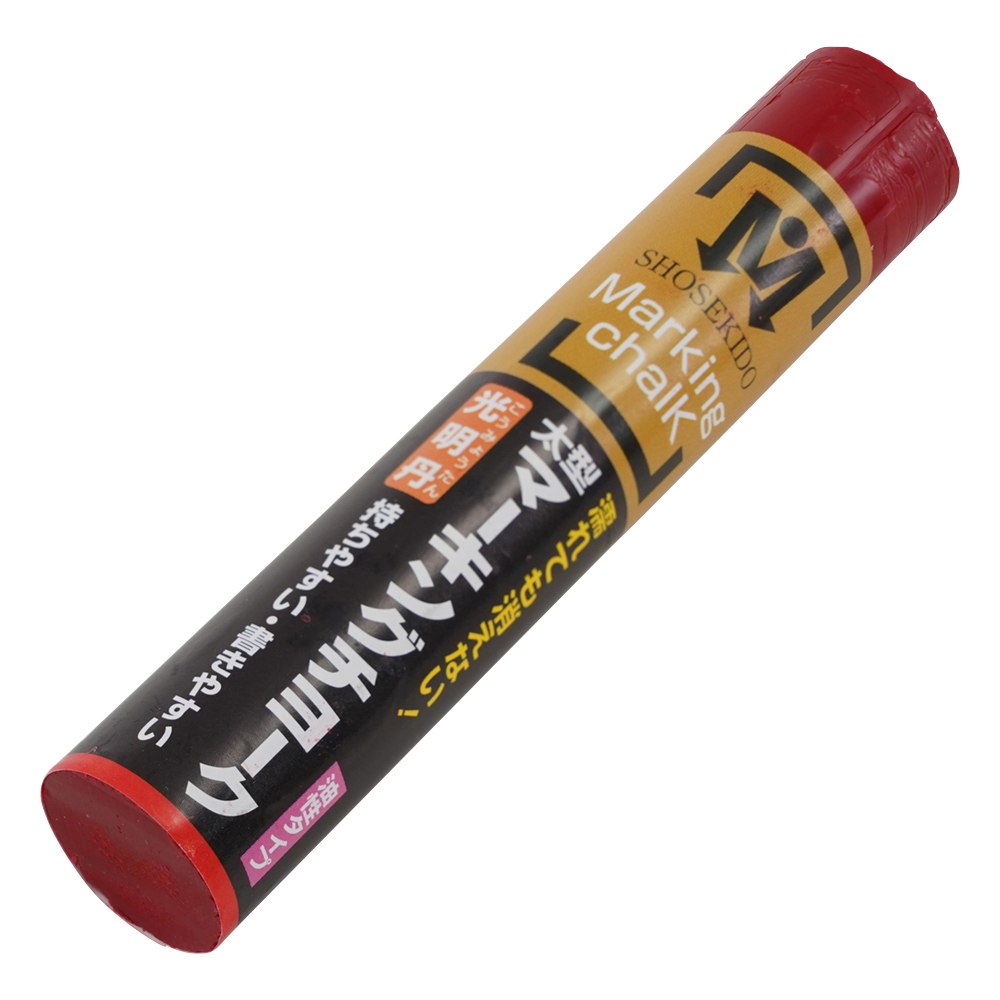 太型マーキングチョーク　光明丹　赤　1箱（12本入）