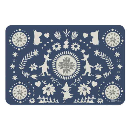 ムーミン 珪藻土入り ソフトバスマット フォーク