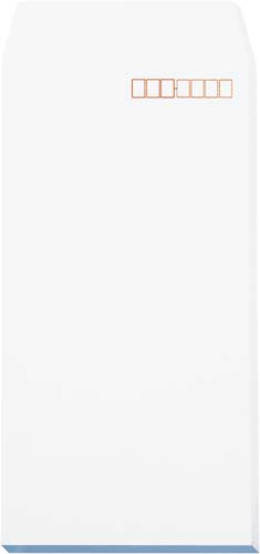 ソフトカラー封筒　長３　ホワイト　５０枚　テープ付画像