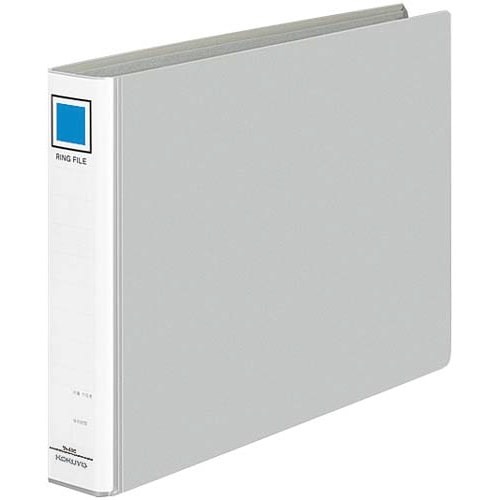 リングファイル貼り表紙　銀Ａ４横背幅４５ｍｍ４冊画像