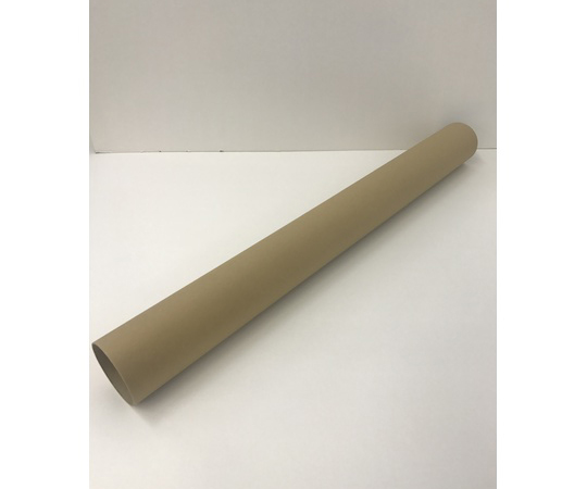 紙管 直径（内径）100×長さ1000mmX厚さ2.0mm 1本 直径100mmの白い紙管が平置きされた状態、底面は切り口が滑らか。