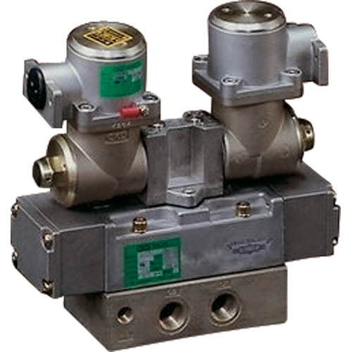 ﾊﾟｲﾛｯﾄ式 防爆形5ﾎﾟｰﾄ弁 4Fｼﾘｰｽﾞ(ﾀﾞﾌﾞﾙｿﾚﾉｲﾄﾞ) 1台画像