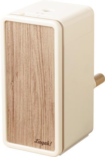 リビガク　トッピン　タテ型スリム　手動鉛筆削り