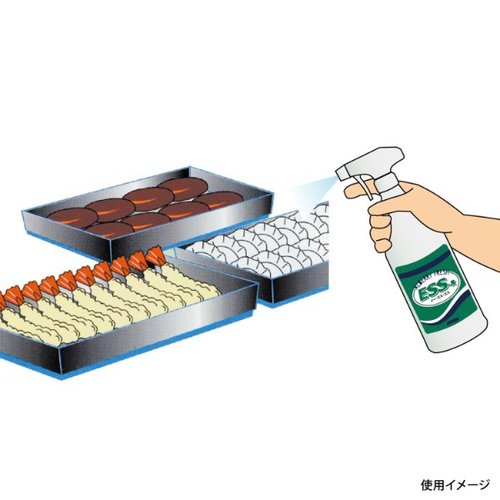 アルコール製剤 アルベリーフレッシュESS-R 4.8L アルタン 透明な容器に入った液体が見える状態