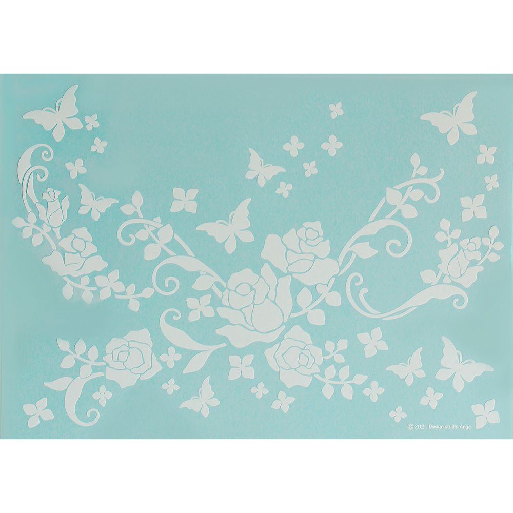 飛散防止シート ローズ画像