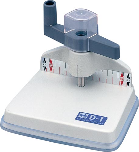 ドリル１穴パンチ　穿孔能力１６６枚画像