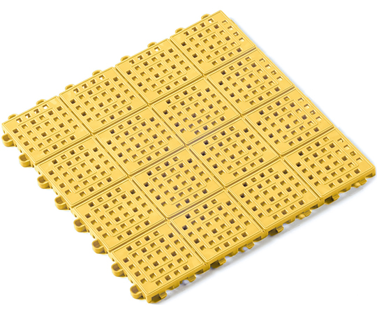 タッチマットⅡ　黄300×300