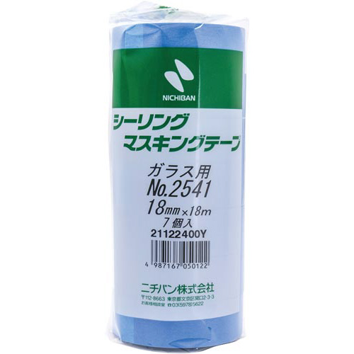 シーリングマスキングテープガラス用　幅１８　７巻入画像