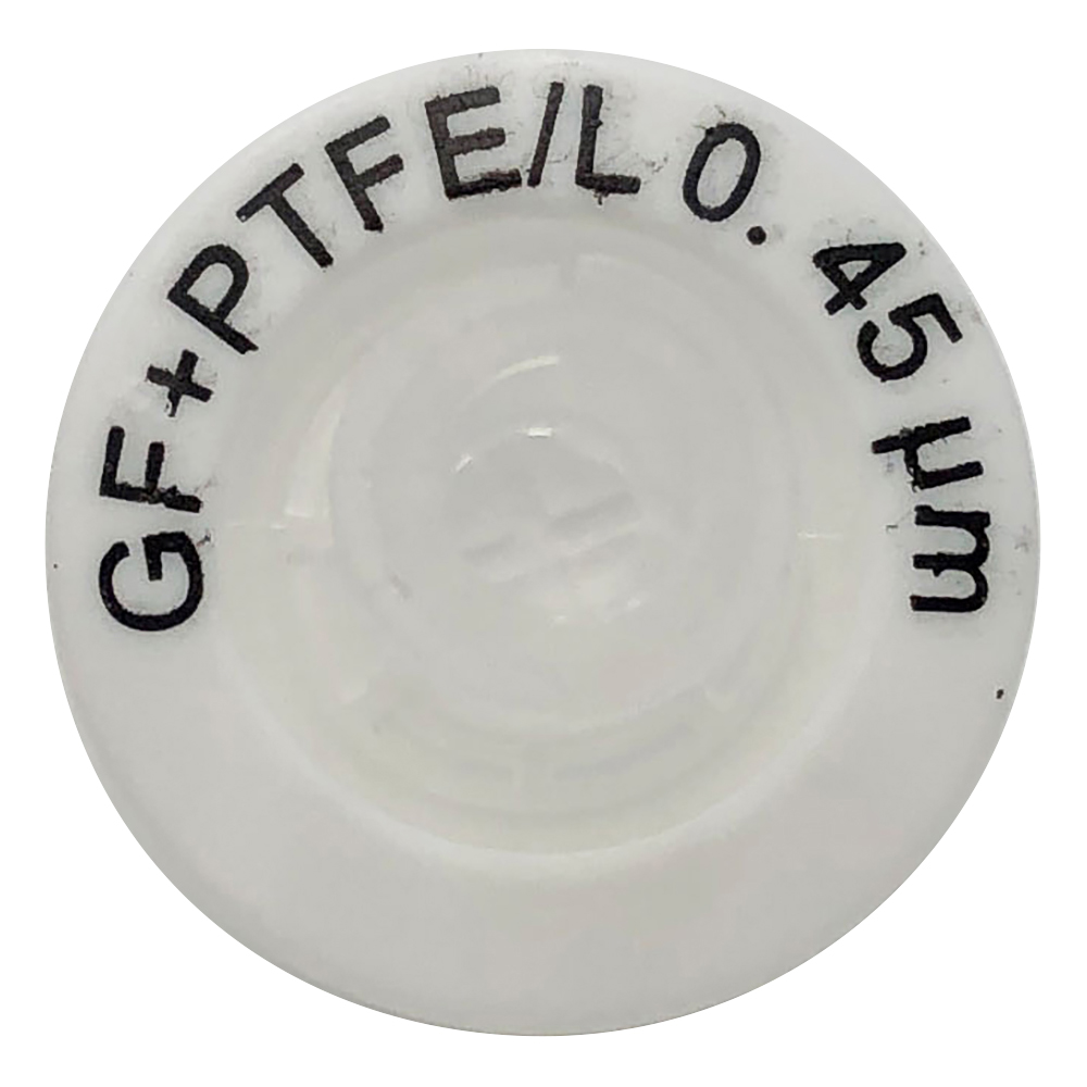 シリンジフィルター（プレフィルター付き） PTFE（四フッ化エチレン） φ13mm/0.45um 1箱（100個入）画像
