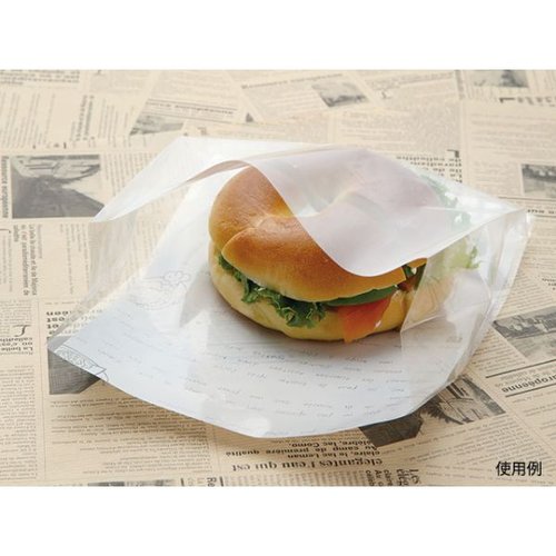 No.198レシピ柄サンド袋 大阪ポリエチレン販売 [バラ販売]画像