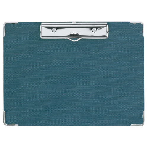 ﾎﾞｰﾙ用箋挟 B5ﾖｺ 紺 1枚画像