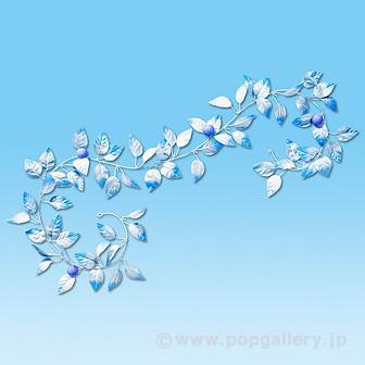 ウインターリーフローコストガーランド画像