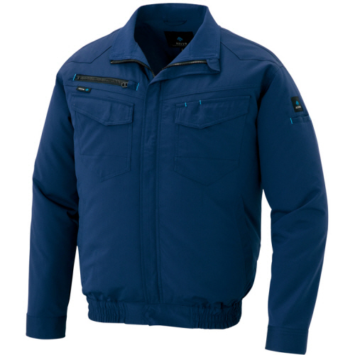 長袖ﾌﾞﾙｿﾞﾝ 空調服対応 男女兼用 軽量ｽﾄﾚｯﾁﾄﾞﾋﾞｰ ﾈｲﾋﾞｰ SS 1着画像