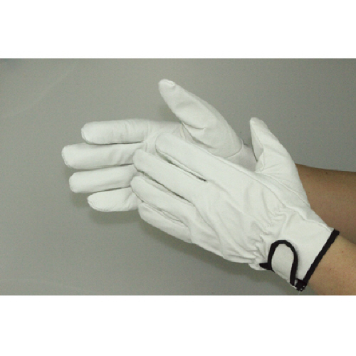 おたふく 豚革内綿ﾀｲﾌﾟ L 1双画像