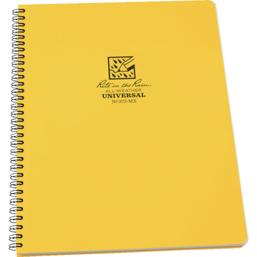 ｽﾊﾟｲﾗﾙﾉｰﾄﾌﾞｯｸ ﾕﾆﾊﾞｰｻﾙ ｲｴﾛｰ 1冊画像