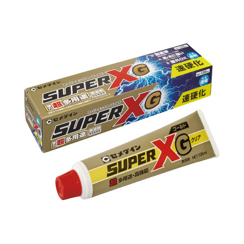 多用途接着剤スーパーＸゴールド（速乾型）１３５ｍｌ画像