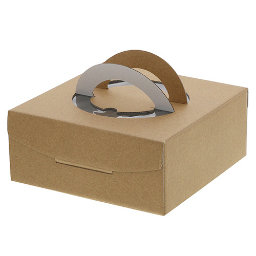 手付きｹｰｷ箱 ｸﾗﾌﾄBOX ｱﾝﾄﾙﾒ 5号 1ｾｯﾄ(100枚:10枚×10ﾊﾟｯｸ)画像