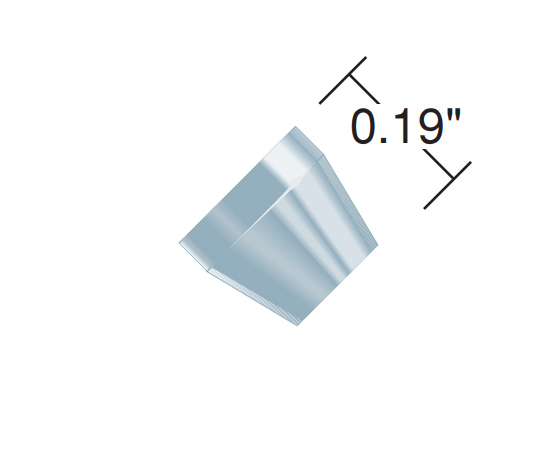 SSフェラルナット　1/8''(10pk)画像