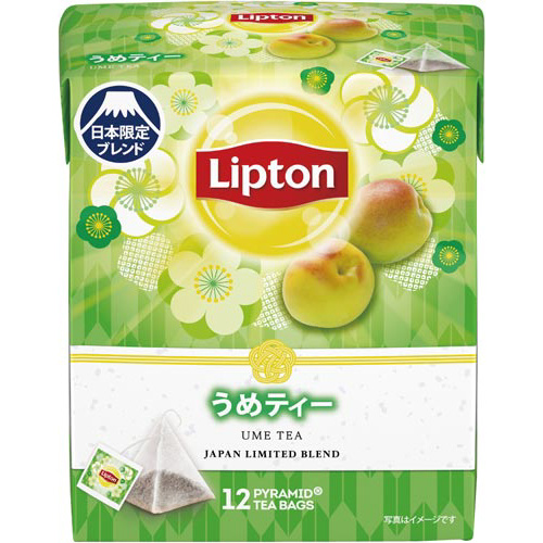 リプトン　うめティー　ティーバック　１２Ｐ画像