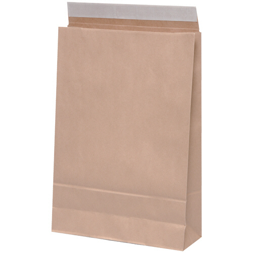 宅配袋 大 封かんﾃｰﾌﾟ付 茶 1ﾊﾟｯｸ(50枚)画像