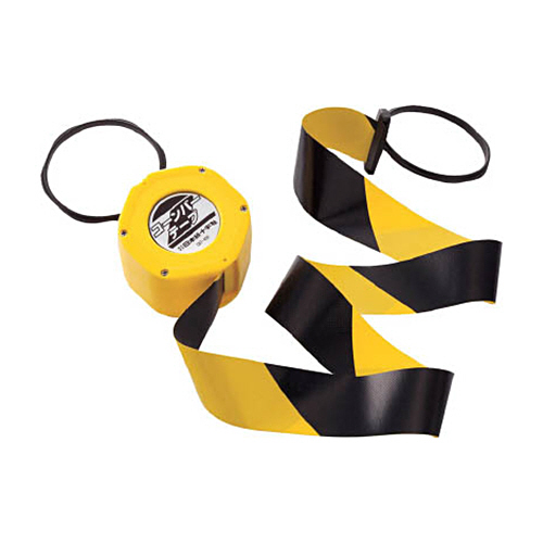 緑十字 CBT-400 ｺｰﾝﾊﾞｰﾃｰﾌﾟ本体 50幅×4m ﾀｰﾎﾟﾘﾝ 1個画像