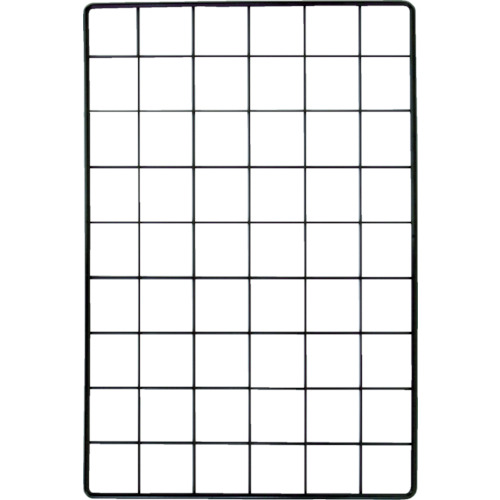 ﾒｯｼｭﾊﾟﾈﾙ 450×1500mm 黒 1枚画像