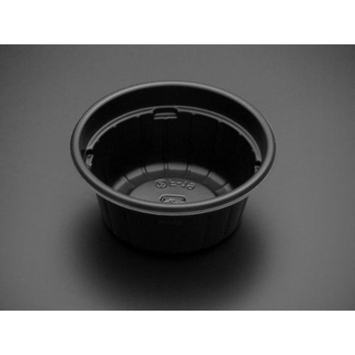 汎用カップ バイオデリカ 60BL浅 黒 リスパック [バラ販売]画像