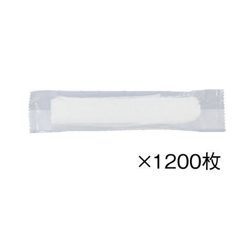 不織布パルプおしぼり　丸型　１００枚入×１２画像